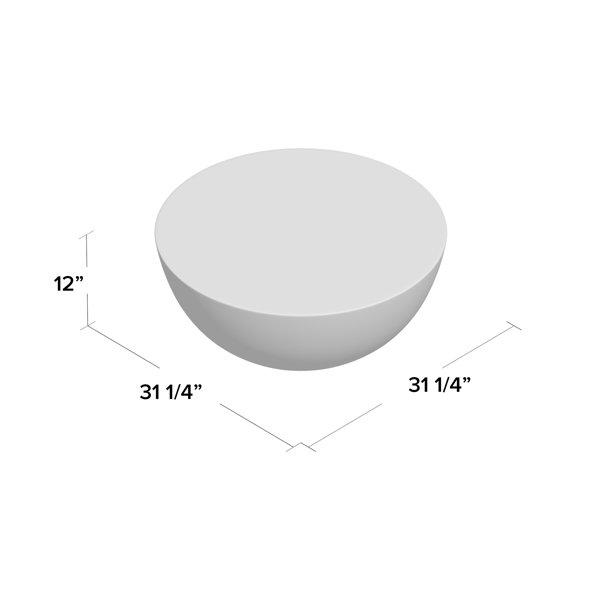 Joss & Main Hobbs Drum Coffee Table & Reviews Wayfair